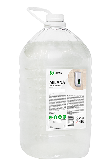 Жидкое мыло Milana эконом 5 л.